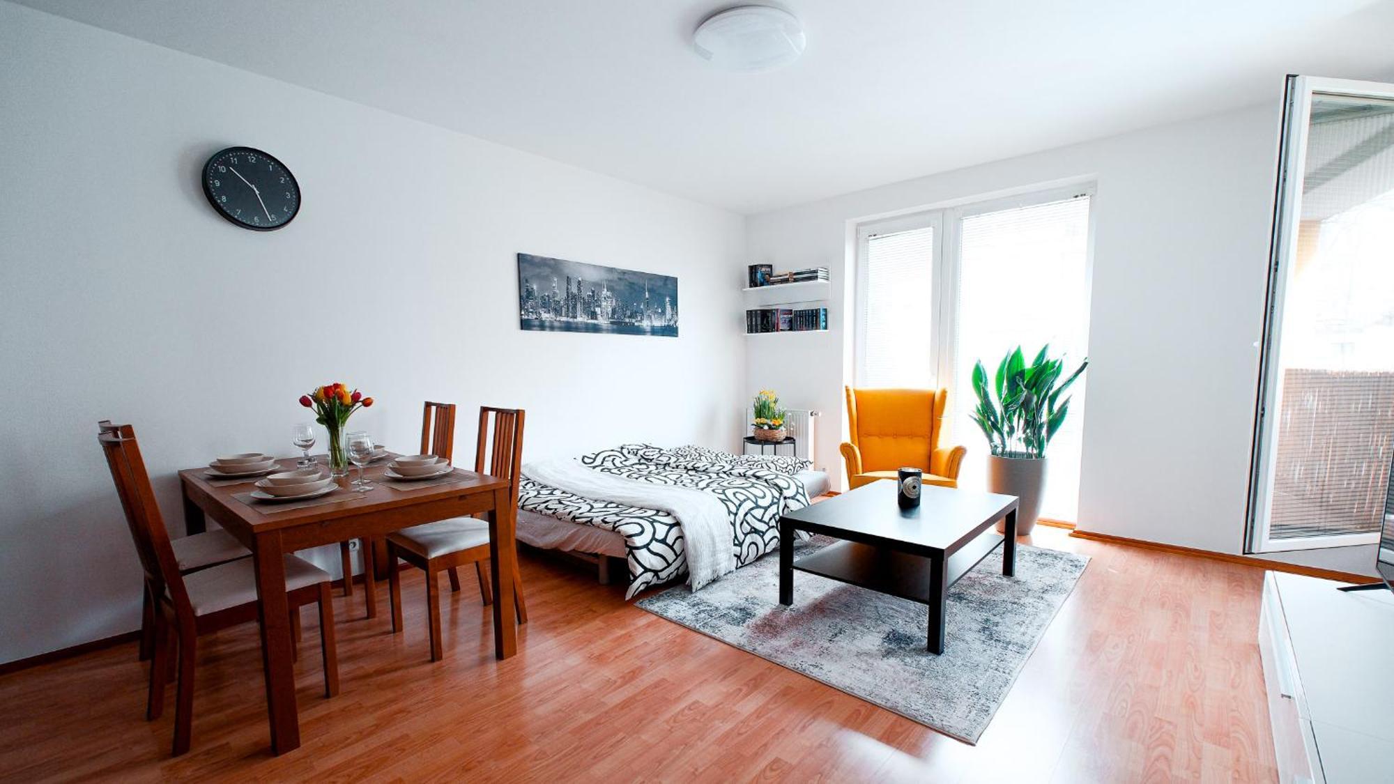 Apartman U Metra, 4 Hoste, Parking Free, Blizko O2 Arena プラハ エクステリア 写真